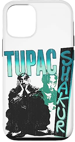 Hülle für iPhone 12/12 Pro Tupac Vintage Foto