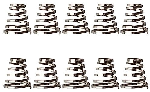 10Pcs Bike Wheel Spring Bike Quick Release Skewer Spring Bicycles Wheel Skewer Spring Bike Wheel Quick Release Spring Bike Wheel Skewer Spring Stainless Steel Bicycles Hub Quick Release Lever Shafts
