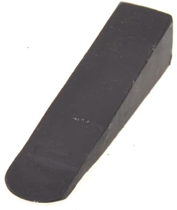 Aqbau® Spaltkeil 1 kg für holz, Spaltkeile, Forstkeil, Fällkeil, Geschmiedeter Spaltkeil aus Vollstahl, Treibkeil, Scheitkeil, Nachsetzkeil, Spalten von Holz