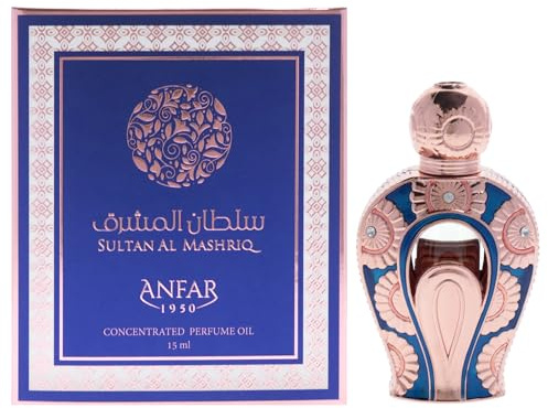 Sultan Al Mashriq by Anfar for Women - 0.5 oz Concentrated Perfume Oil