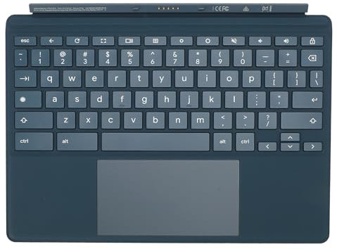 pour Clavier Chromebook X2 11 Da0023dx, Clavier de Tablette sans Fil avec pavé Tactile, Clavier Détachable Magnétique pour Tablette à écran Tactile de 11 Pouces