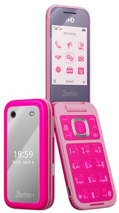 HMD Barbie Phone | Flip | Unlocked | International Version | Pink