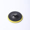 Plateau de Ponçage 100mm M14, Assiette de Ponçage avec Filetage Fermeture Auto-agrippante, 4 Pouces Disques Abrasifs pour Béton Métal Pierre Peinture, Plateau Ponceuse pour Perceuse Meuleuse D'angle