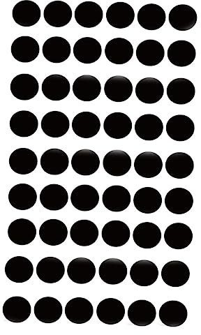 UPKOCH Dot Wandsticker Für Kinderzimmer Abnehmbare Runde Aufkleber Schwarz Für Kreative Wandgestaltung Selbstklebend Für Babyzimmer Und Jugendzimmer