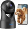 owltron Cámara de vigilancia interior, vigilabebés con cámara y aplicación, cámara IP WiFi de 360° con detección de movimiento, audio de 2 vías, cámara para perros, cámara para mascotas/vigilabebés