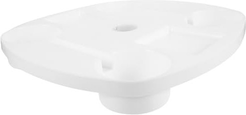 Yardenfun Portabicchieri Per Tavolo Da Ombrellone Vassoio Portatile Per Ombrellone Per Snack e Bevande Realizzato in Materiale Robusto e Durevole Per Esterno