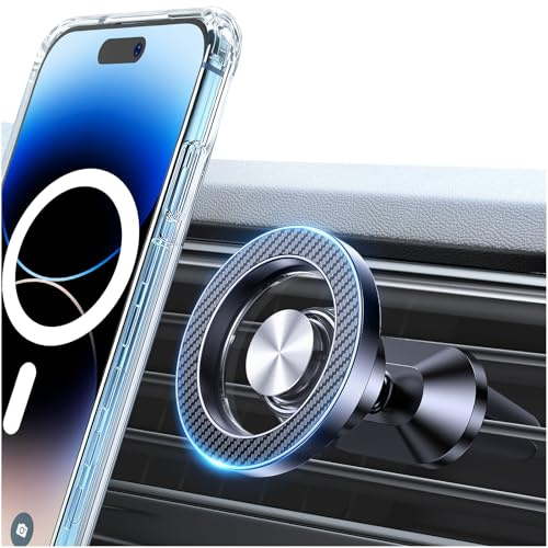 Lantazi for Magsafe Car Mount【1s Installation & Super Magmet】Magnetic Phone Holder for Car Phone Holder Air Vent Mobile Phone Holder for Cars Accessories for iPhone 17 Pro Max 16 15 14 & MagSafe Case