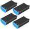 Rechargeable Lithium Battery Action Camera Batteries Accessories - Compatible With Gopro Max 360(4 Batteries)