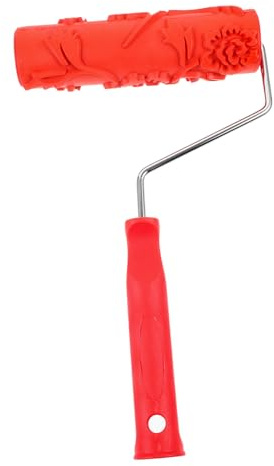 iplusmile Peinture Texturé Motif Rose Relief Peinture Murale Décoration Cloison Sèche