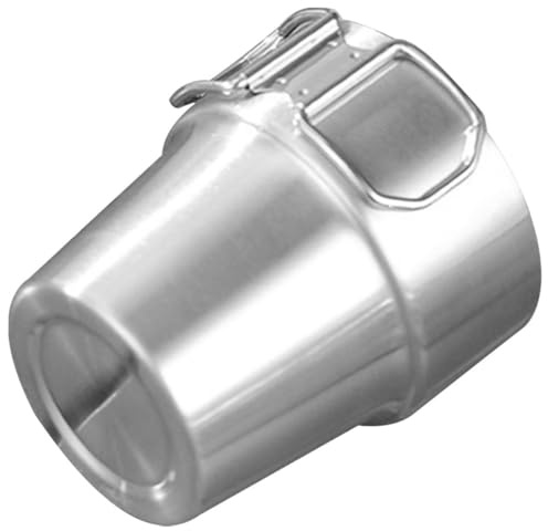 Healvian Mug Isotherme en Métal Anse Rabattable, Conçu pour Camping, Randonnée et Excursions en Extérieur