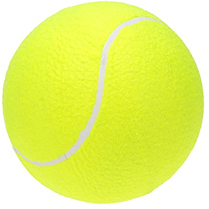 Lixada Hundebälle Tennisball Hund 9.5 Zoll Aufblasbarer Hundespielball Tennisball für Haustier Training