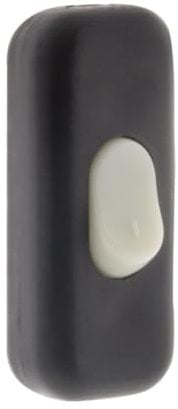 Interrupteur 2A bipolaire luminescent - noir - Zenitech