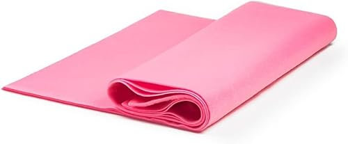 The Felt Store Bastelfilz Meterware 1,6mm Pink, Filzstoff Länge 2 m, Breite: 1,8 m