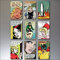 9 Funny Fridge Magnets, Vintage Retro Comic Strip Fridge Magnets - Funny Quotes