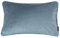 McAlister Textiles Matter Samt | Sofakissen mit Füllung in Petrol Blau | 50 x 30cm | erhältlich in 25 Farben | griffester Samt edel paspeliert | pralles Samtkissen