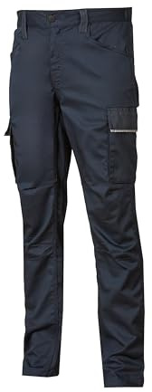 U POWER HY141WB-L HY141WB-L-Pantalone Gamma Happy Modello Crazy Westlake Blue Taglia Unica, Uomo