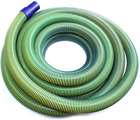 QUIMICAMP Productos QP - Manguera para la Piscina, Flexible e Ideal para Limpiar a Fondo Piscinas, Manguera 8M Coextrusionada
