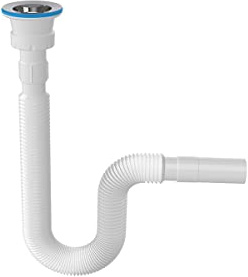 Sifon Flex 1 1/4 Ø32/40 Geruchsverschluss Siphon Ablaufgarnitur | 391-801mm, NEU