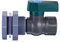 Zebery PVC-Zapfhahn-Set, 2,5 cm (1 Zoll), Einstellbarer Eimerhahn, 3/4 Zoll (1,9 cm) Regentonnen-Ventil mit Schottverschraubung, Adapter für Wassertanks, Aquarien, Wannen, Pools