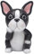 tooloflife Cartoon-Brillenhalter, niedlicher Hunde-Brillenständer, Kunstharz, Sonnenbrille, Tierform, Geschenk für Zuhause, Büro, Schreibtisch-Dekoration, Schwarz, Bulldog