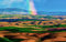 LHJOYSP Spiel mädchen 3D Puzzle 1000 Teile,natürliche Schönheit,Hügel,Felder,Regenbogen,Täler,Teppiche,75x50cm