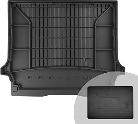 FROGUM ProLine 3D Alfombrilla Exclusiva de Goma cubeta Maletero para Citroën C4 Grand Picasso I 2006-2013 | Práctico Organizador | Los Bordes más Altos | Al Tamaño
