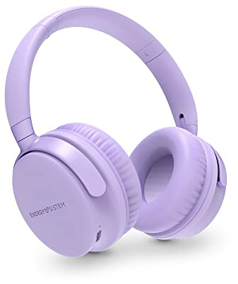 Energy Sistem Style 3 Lavender Auriculares Inalámbricos (tecnología inalámbrica Bluetooth® 5.1, Deep Bass, HQ Voice Calls, Long Battery Life: 25 h) Violeta