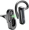 cellularline | CAR FLAT | Auricolare Bluetooth Mono con Supporto Auto da Bocchette di Areazione o Adesivo - Talk Time: 6 ore - Ricarica : 1.5 ore - Portata: 10mt, Nero, Universale