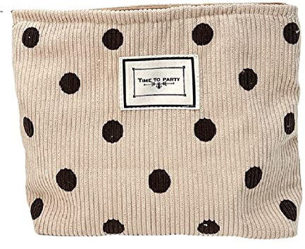 Reise Kosmetiktasche Cord Kulturbeutel Makeup Organizer, Tragbare Reise Make Up Tasche Waschtasche Reisetasche mit Reißverschluss, Multifunktional Kosmetik Reisetasche Für Kinder Mädchen Damen