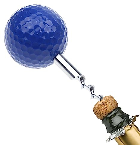 Moxeupon Golfball Weinöffner,Korkenzieher in Golfballform | Einzigartige Golfballform aus 420 Edelstahl. Weinkorkenentferner für Barkeeper und Restaurants