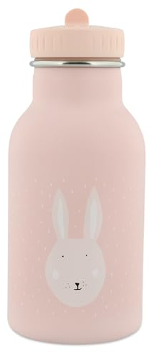 Trixie Baby Gourde Isotherme pour Enfants en Acier Inoxydable 350ml (Mrs. Rabbit (Lapin))