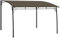 Gecheer Gazebo Pergola da Giardino Esterno con Tettoia in Tessuto,Struttura in Acciaio,Tenda Parasole,Pergolato da Giardino,Gazebo da Giardino,Gazebo Riparo per Barbecue BBQ,3x3x2,55 m Talpa