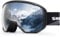snower Ski Goggles, Spherical OTG Anti-Fog Snow Goggles, HD Snowboard Goggles with UV400 Protection for Men, Women, and Youth