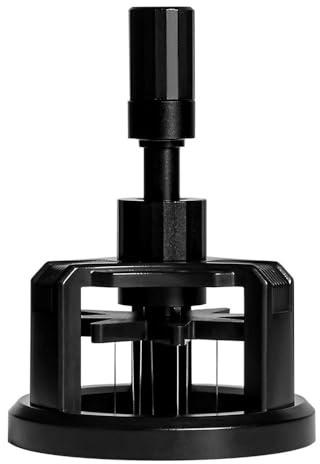 WDT Tool, 51/53/58mm Adjustable Espresso Distribution Tool with 10 Stainless Steel Needles, Magnetic Espresso Stirrer for Kitchen Office Cafe