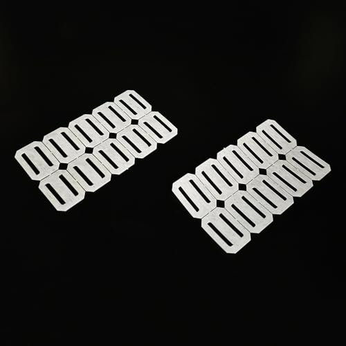 20PCS RC Airplane Hinge Folding Leaf Paper Hinges Aileron Tail Wing Connector for RC Airplane Plane Aircraft DIY Model Toy Parts (20PCS)