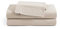 Tommy Hilfiger® Bettwäsche-Set aus Chambray-Baumwolle mit passendem Kissenbezug, leichtes Gewebe, dezent strukturierte Bettwäsche (Beige)