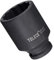 TA-VIGOR 12-Point Deep Impact Socket, 1/2-Inch Drive 41mm Metric Spindle Axle Nut Socket Driver Wrench, Durable CR-MO Steel 78mm Length Nut Impact Socket for Auto Repair Easy Removal