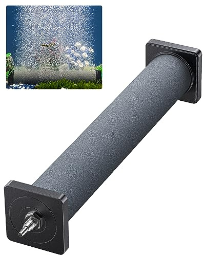 Pawfly Aquarium Air Stone for Large Air Pump 30cm Fish Tank Air Stone Bubbler Cylindrical Bubble Release Tool Oxygen Diffuser for Large Fish Tanks Outdoor Garden Ponds and DWC Systems