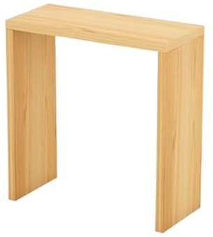 FAJNUZI2024 Balkontisch Home Holz Bar Tisch Rechteckigen Hohen Top for Küche Esszimmer, Wohnzimmer mit Stauraum(200 * 40 * 105cm)