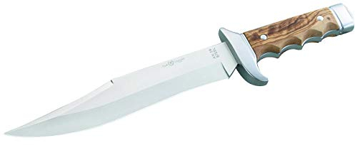 Miguel Nieto - Cuchillo de campo - CETRERIA 4404 - Mango madera natural de olivo, marrón