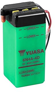 YUASA 6N4A-4D Batterie de Moto