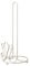 Premier Housewares 508280 De Lis Kitchen Roll Holder - Cream, H32 x W14 x D14cm