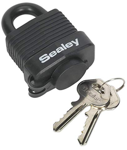Sealey PL301W 45mm Steel Body Weatherproof Padlock