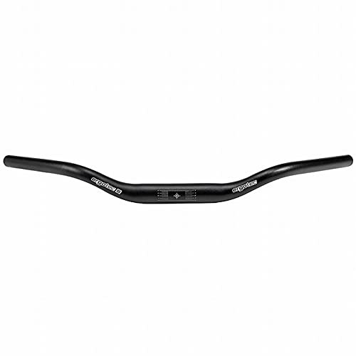 ERGOTEC Climber-Lenker Griffweite 620mm, Grifflänge 175mm, Griffhöhe 40mm, 39°, Aluminium 6061, Ø 31,8mm Lenkerklemmung Level 4, SB-verpackt, schwarz sandgestrahlt