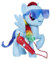 Hasbro E1975100 - Großartig singende Rainbow Dash Puppe, mit Sprach- und Soundfunktion