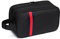 Trousse de Toilette, Vaschy Unisex Imperméable Trousse de Toilette Femme Homme Fonctionnelle Trousse Maquillage Portable Kit avec Trois Compartiments Séparés Noir