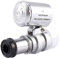 Mini Lupe 60x Mikroskop Lupe mit LED UV Licht Taschenlupe Juwelierlupe