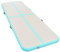 vidaXL Gymnastikmatte mit Luftpumpe Turnmatte Tumbling Matte Tranningsmatte Fitnessmatte Zuhause Outdoor Yoga 7 m PVC Grün Aufblasbar Tragbar