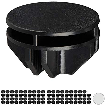 Relaxdays 80 x Verbindungsstück für Steckregalsystem, Ersatz Verbinder Steckregal, stabil, Kunststoff Steckverbinder Set, schwarz