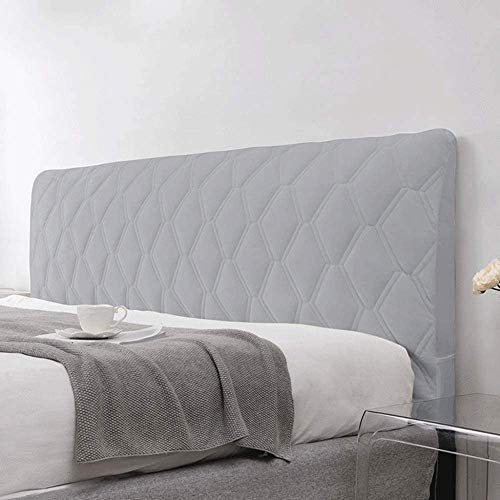 Bezug Hussen Bett Kopfteil Bettkopfteil Hussen Kopfteilbezug Staubdicht Gesteppt Einfarbig Verdicken Baumwolle Kopfbedeckungen Kopfende (Color : A, Size : 200cm)